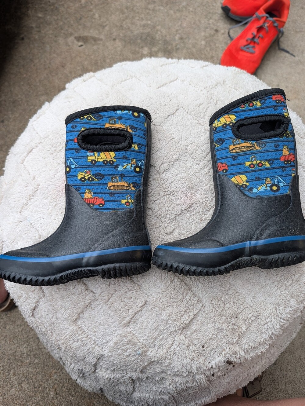 Toddler Boys Lone Cone Pull On Boots Size 7
